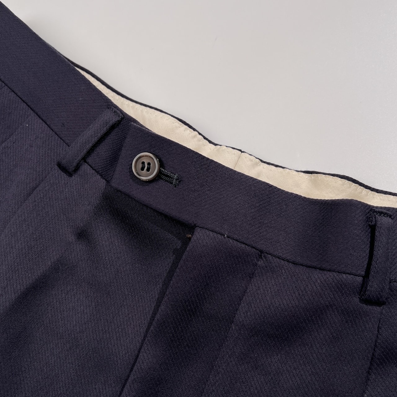 KENZO ケンゾー PARIS ツータック スラックスパンツ 裾ダブル サイズ 3 /メンズ/日本製/ビンテージ/ダークパープル系