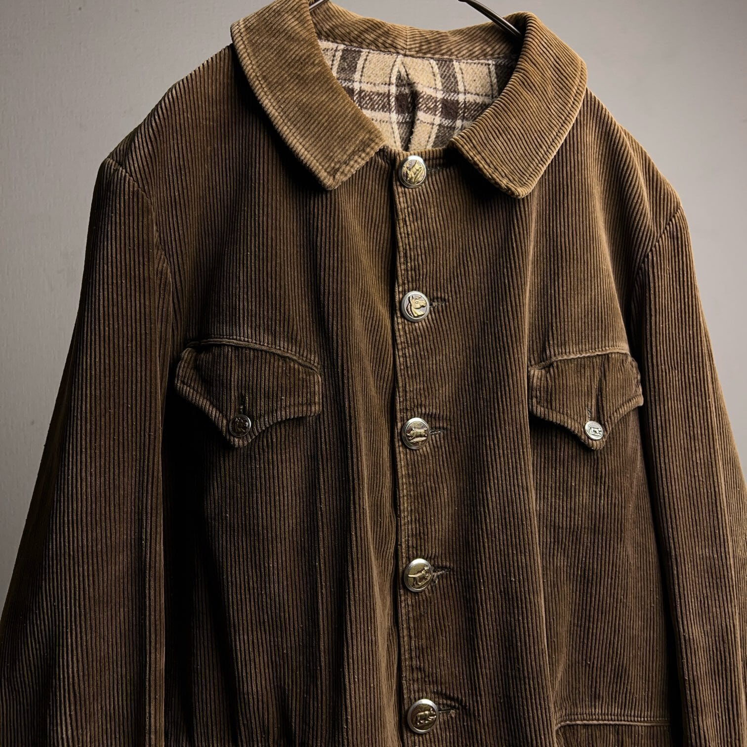1950's French Corduroy Hunting Jacket 50年代 フレンチ コーデュロイ