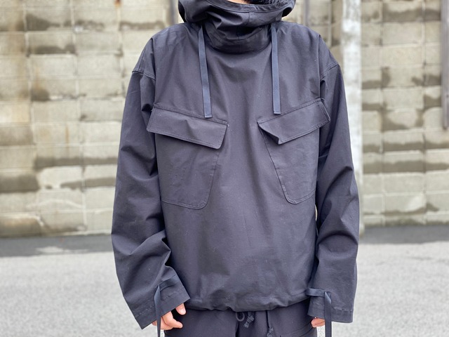 CHORD NUMBER EIGHT 20SS SALVAGE PARKA BLACK 70JG7238