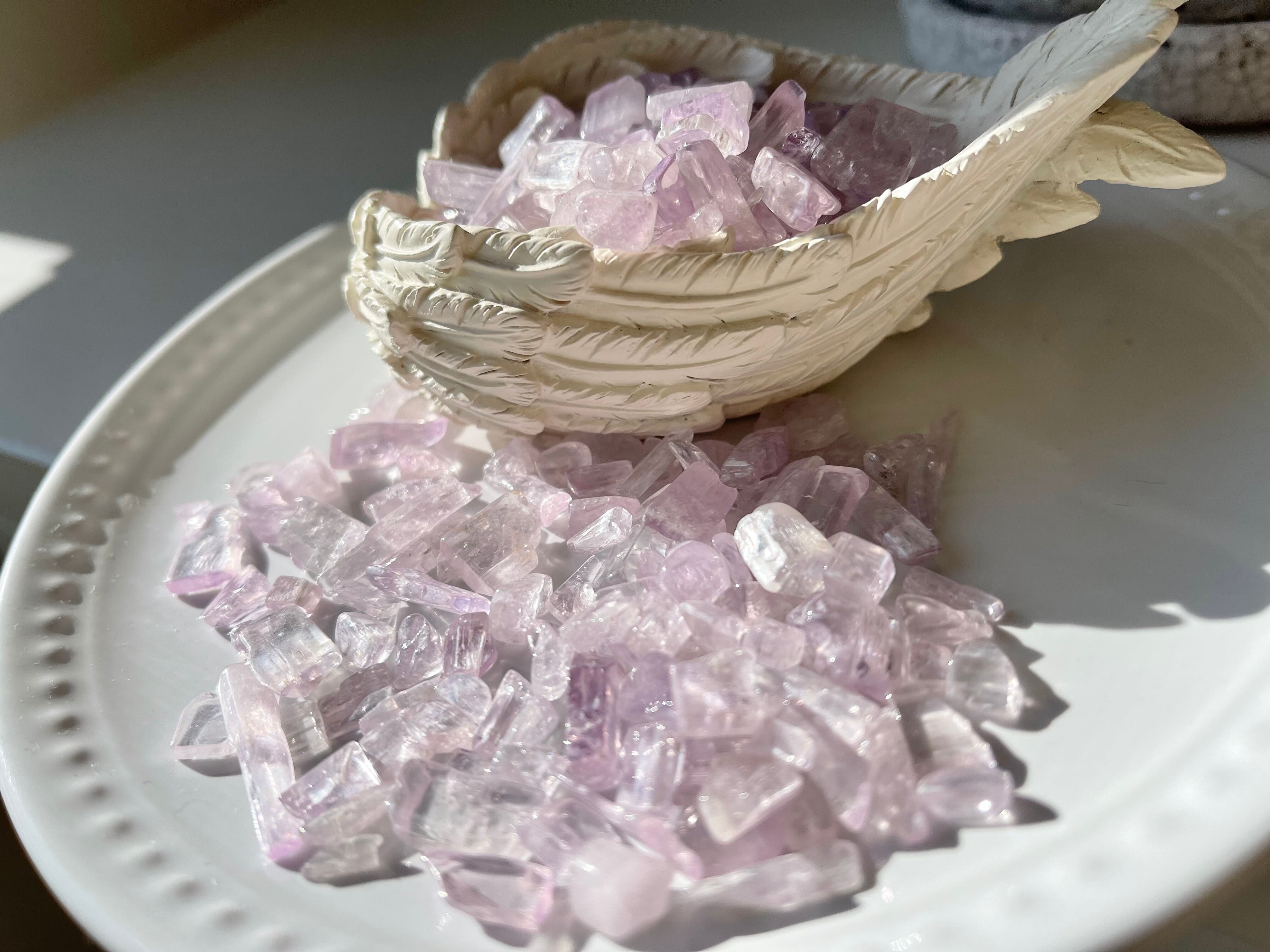 Kunzite chips / クンツァイト細石　50g