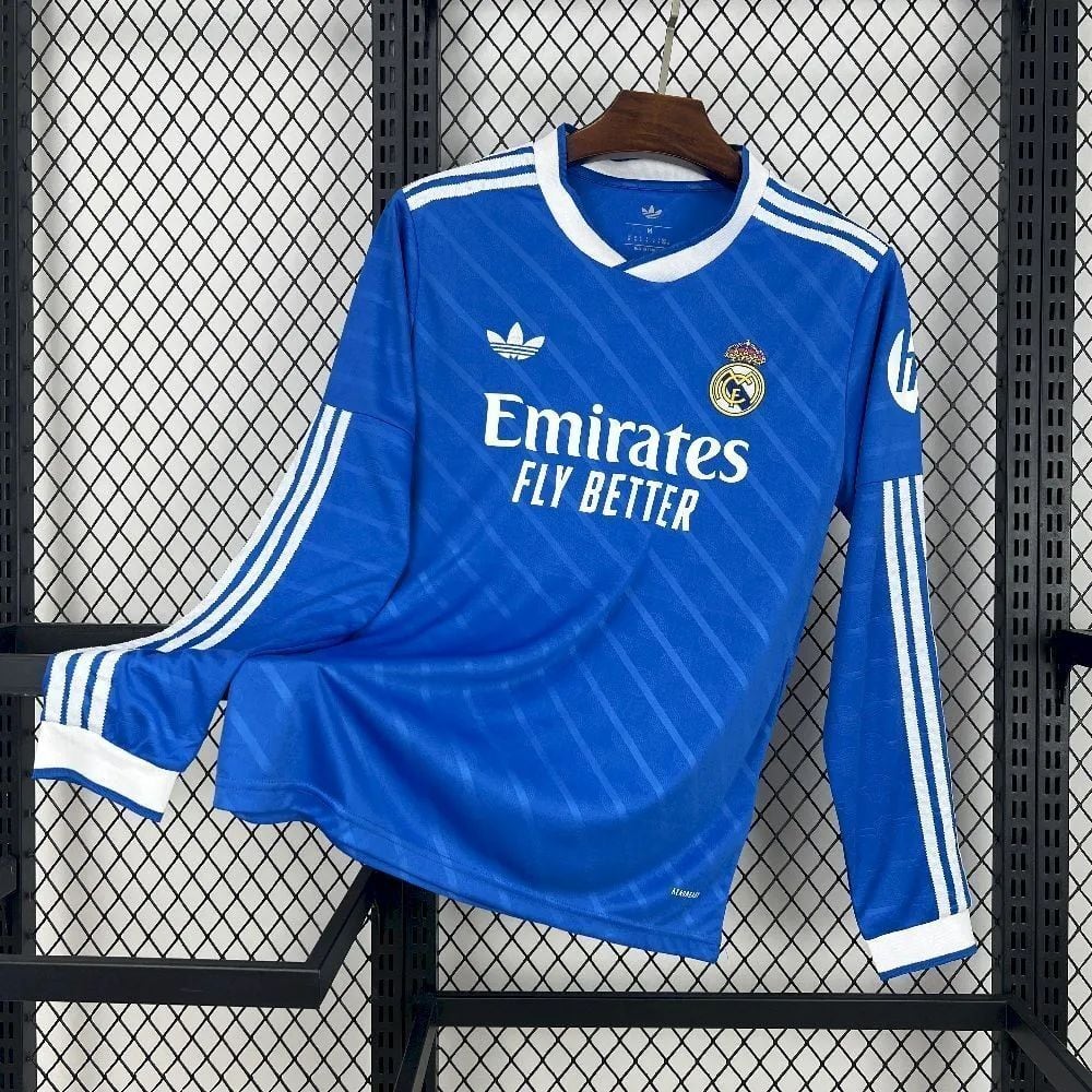 25-26 Real Madrid Third Long Sleeve Jersey レアル・マドリード 25