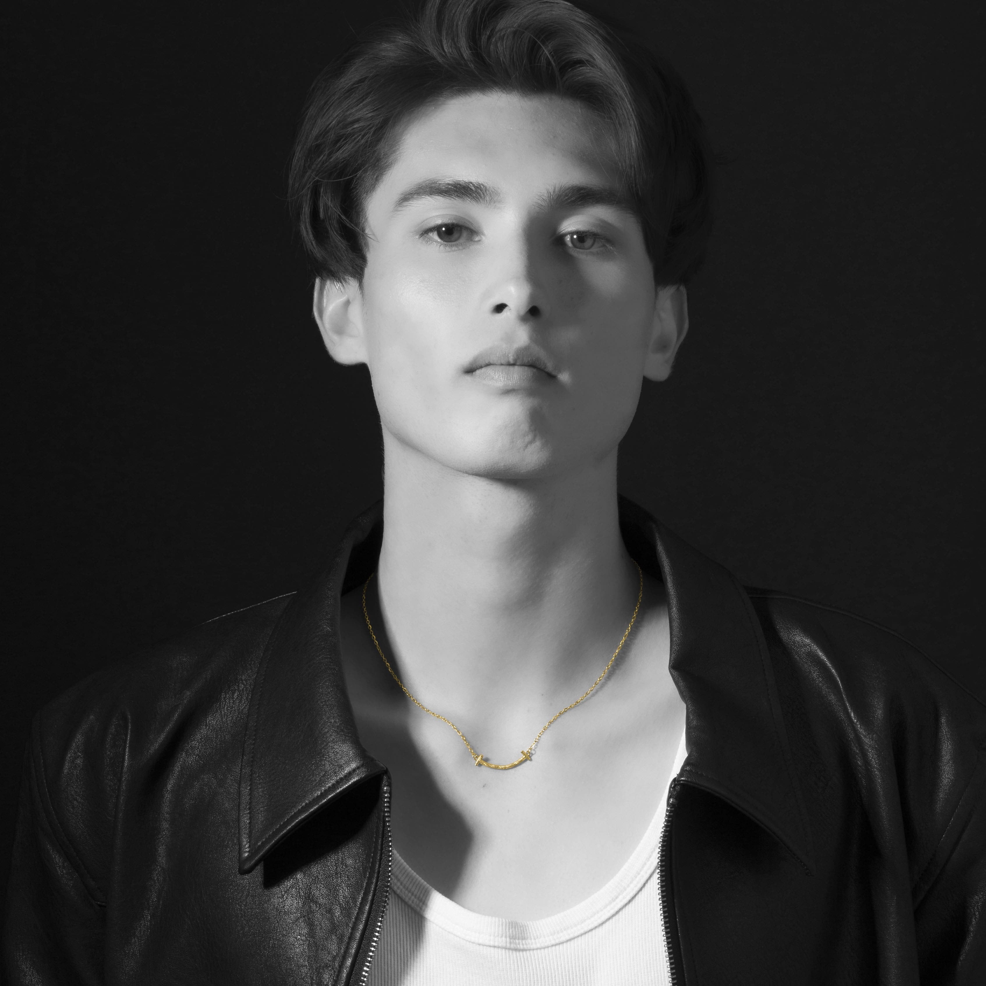 316L hawaiian T necklace #N34 | loseford