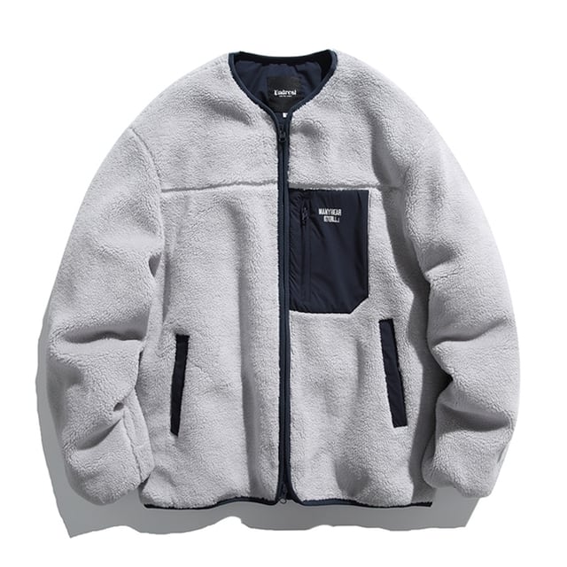 No-Collar Zip-Up Blouson [2274] | Japan Outdoor Living