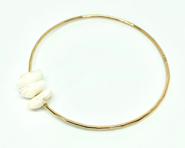 【バングル】3連シェル