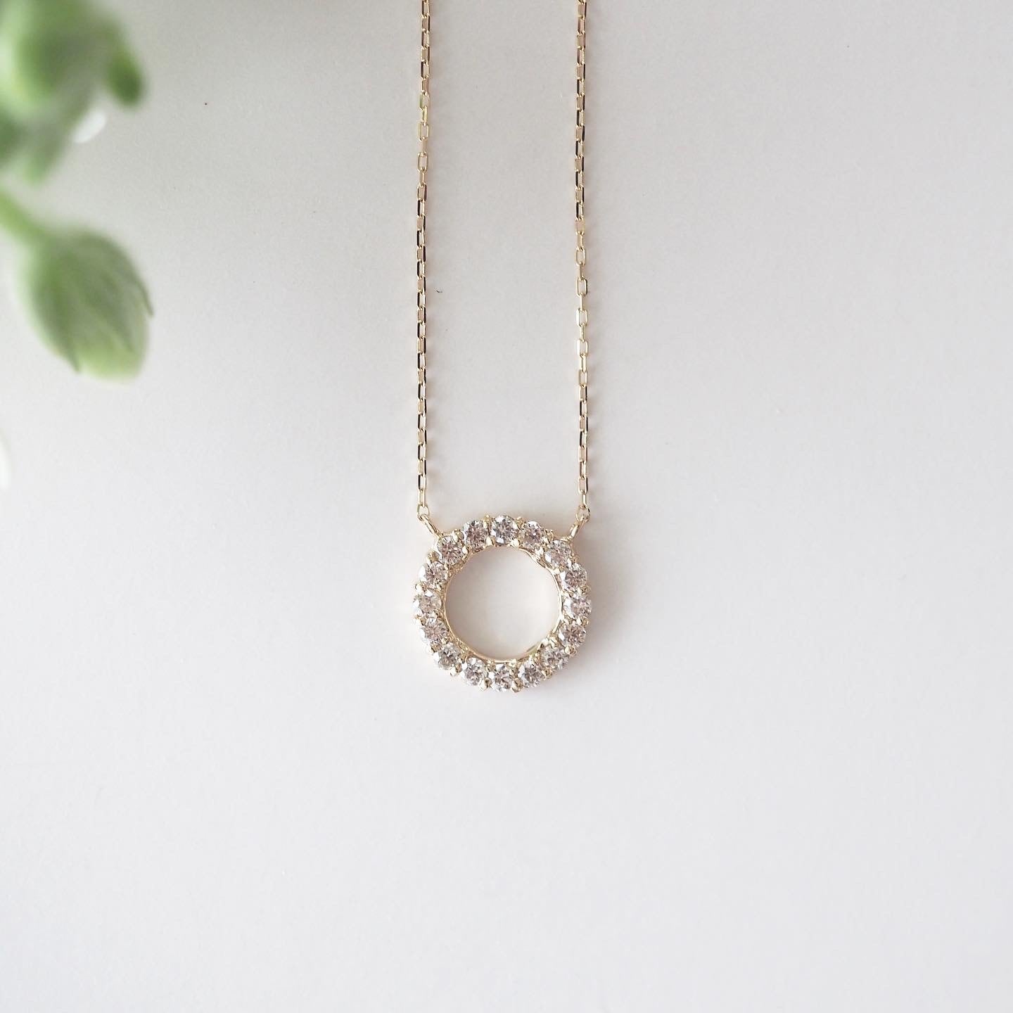 サークルデザインネックレス サークルネックレス | 北一硝子 まごころお届け便