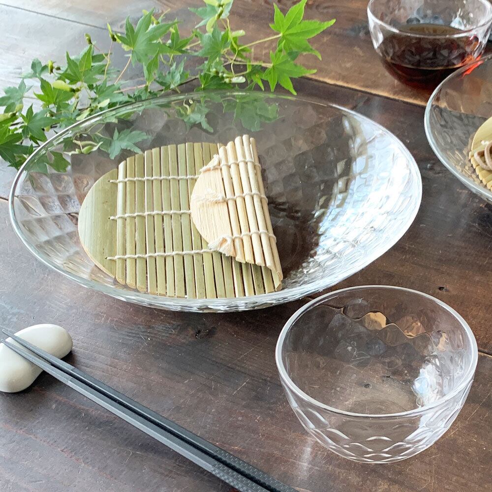 そば食器 光華 1人前 そば食器セット ざるそば セット 食器 ガラス