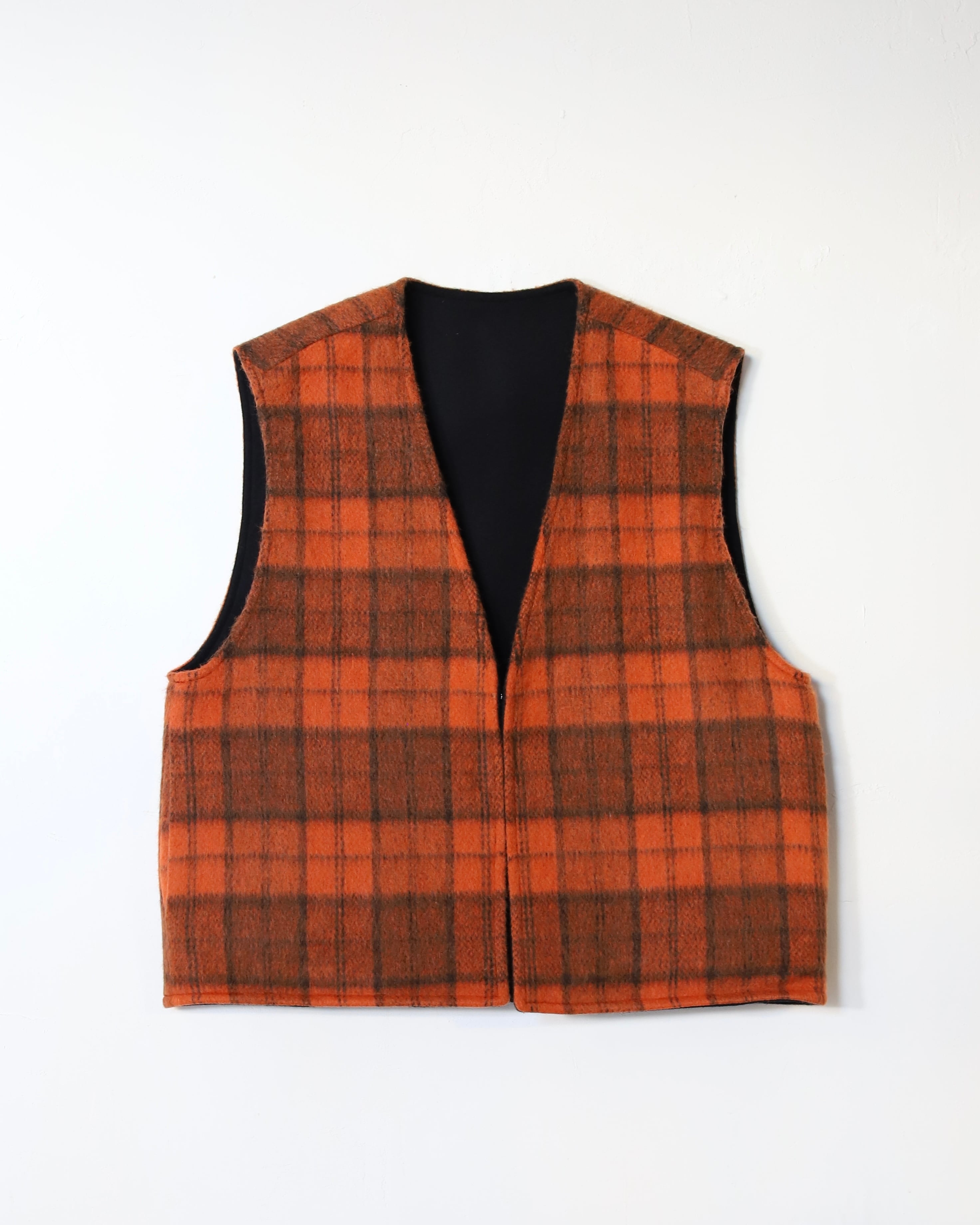 Reversible Wool Vest/リバーシブルウールベスト | AMBERGLEAM