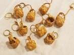 【白樺樹皮】ミニかごキーホルダー