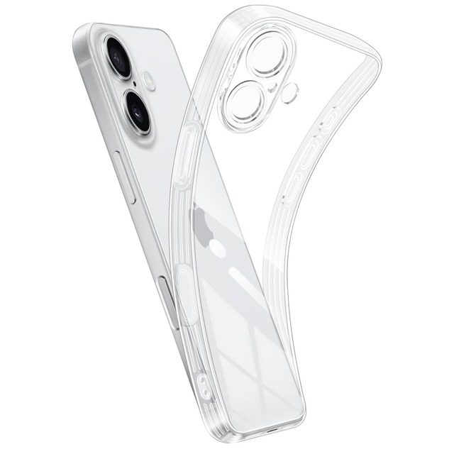 inxhey 対応 iPhone 17 ケース クリア 耐衝撃 薄型 黄変しにくい 透明 柔軟 アイフォン17 用 TPU カバー 6.3インチ用 いphone17 ケース