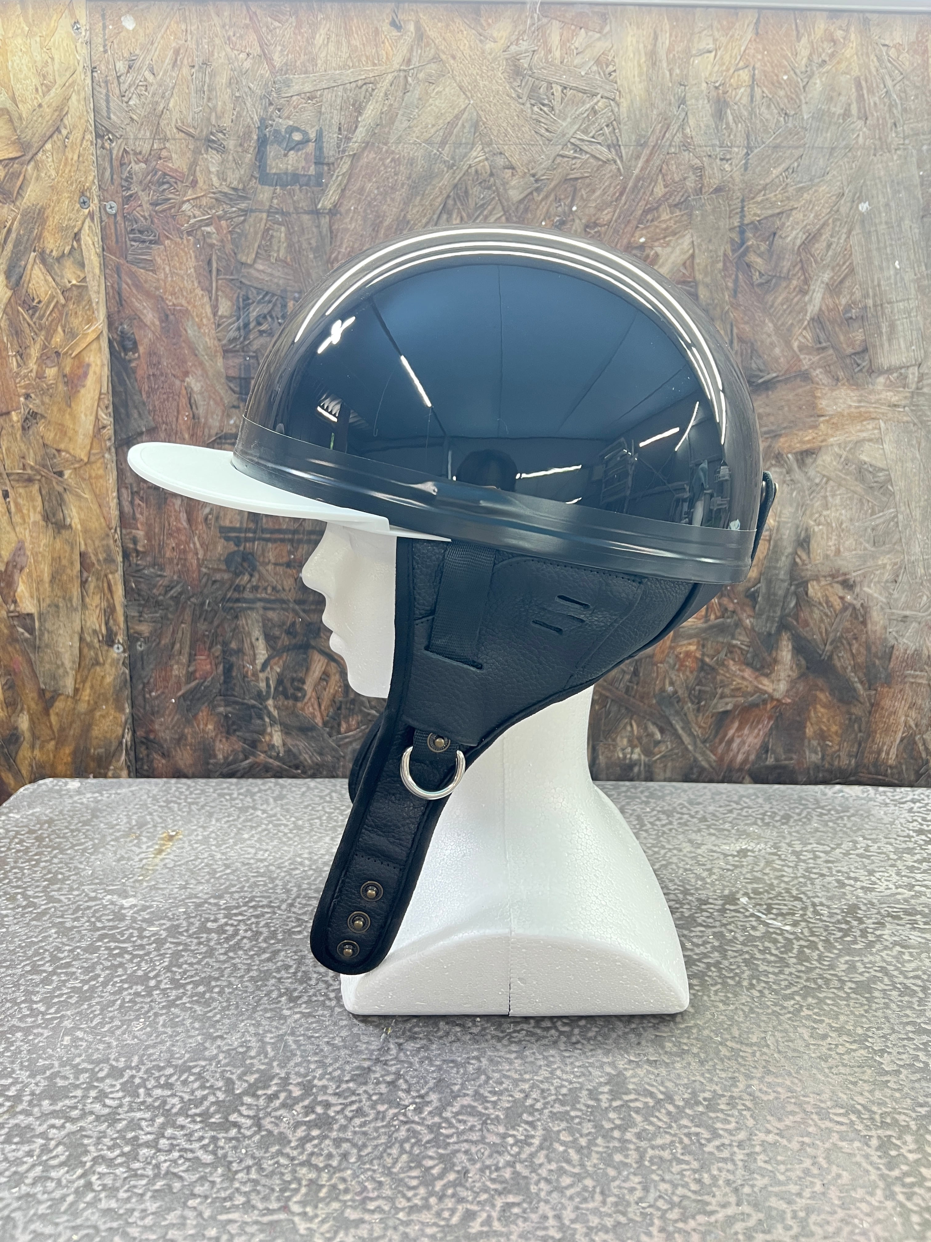 半キャップ XLサイズ ヘルメット 旧車 バイク 新品 XLサイズ コルク半風ヘルメット オリジナル品 即発送OK 半帽