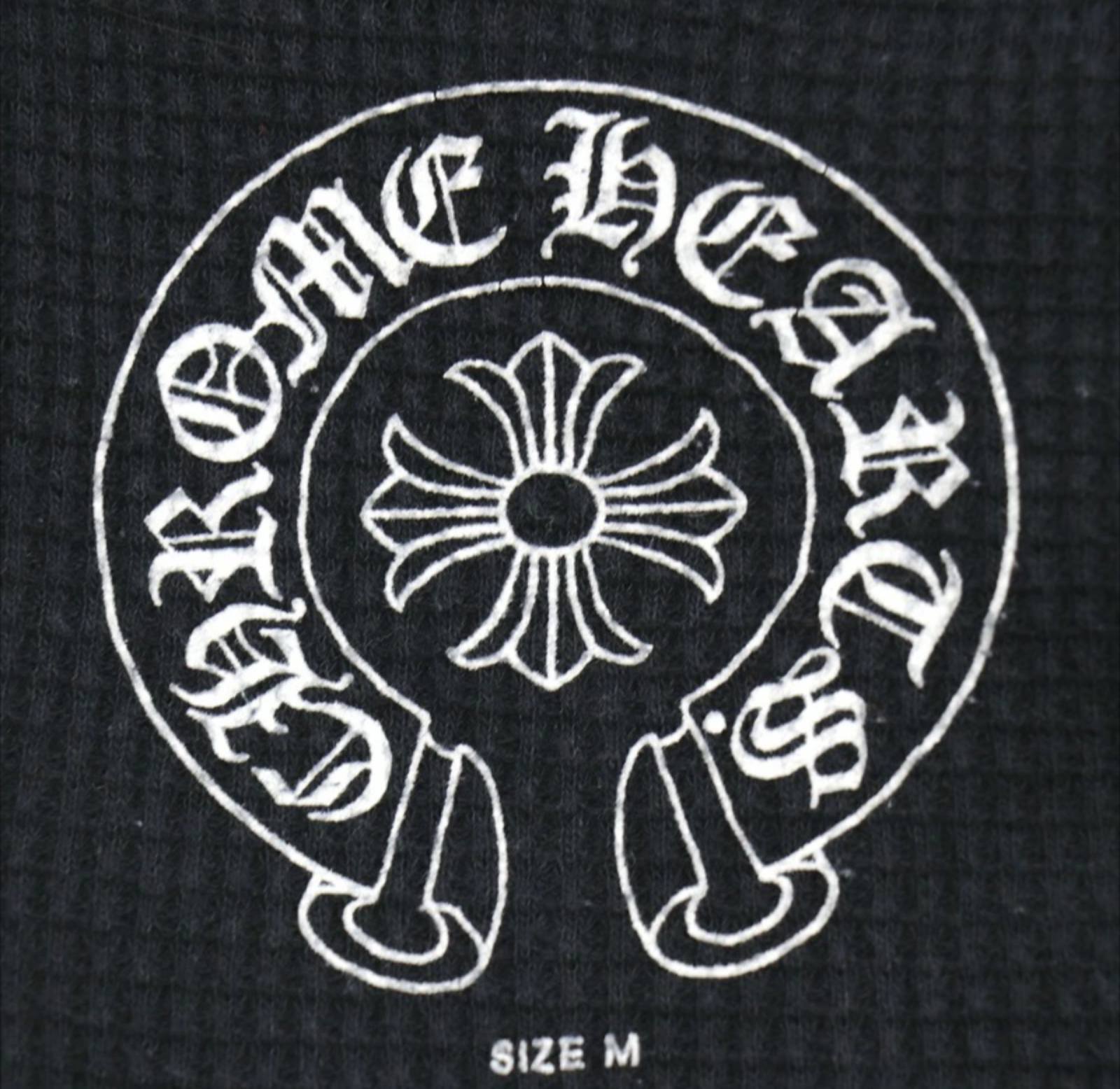 CHROME HEARTS クロムハーツ スタープリント パーカー スクロール