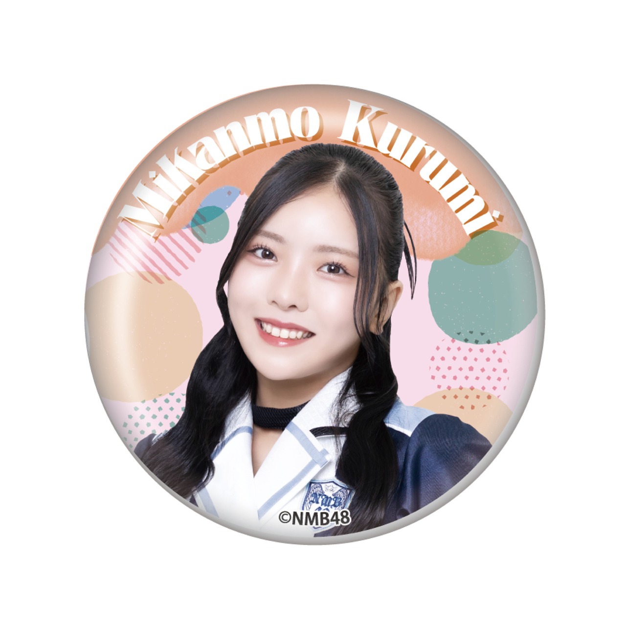 NMB48×PIZZERIA 8 good spoon コラボ限定 缶バッジ（teamM）ブラインドパッケージ