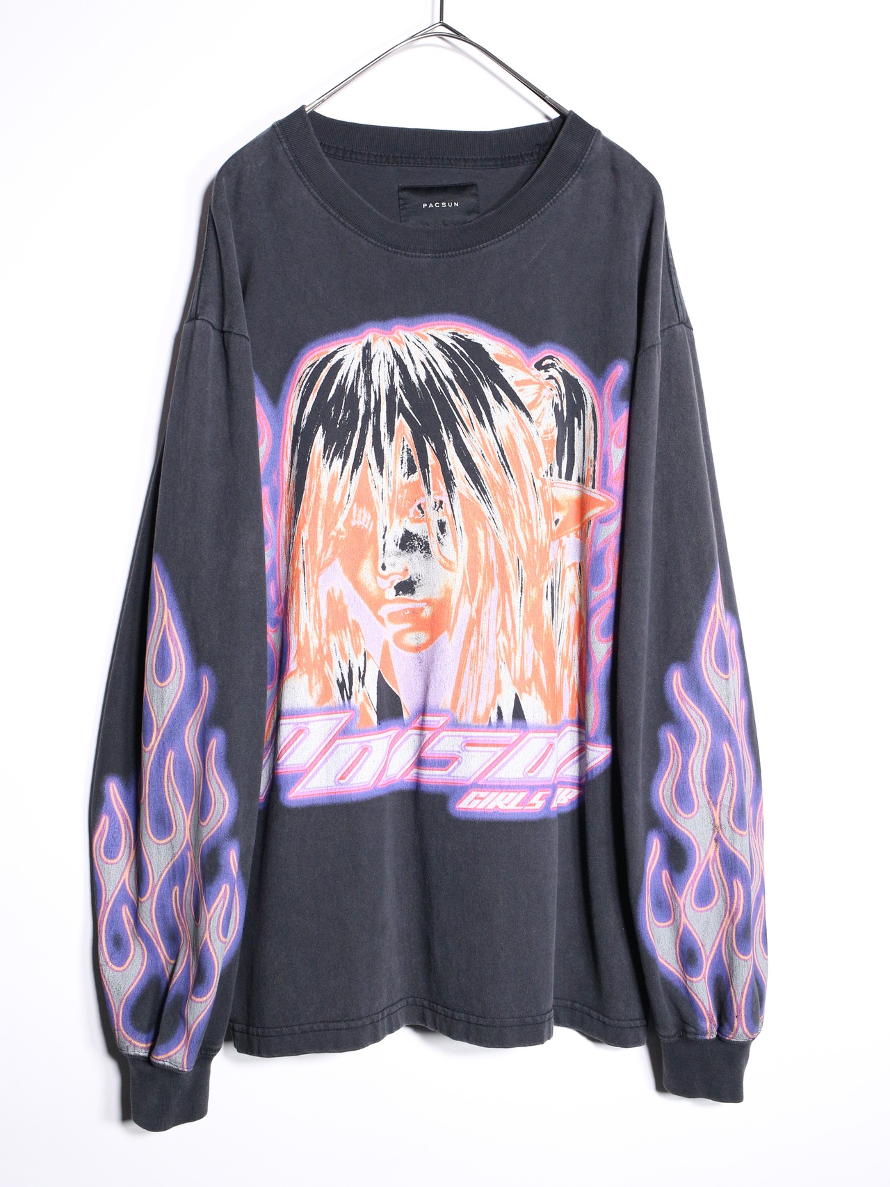 poison girl graphic oversize l/s tee - 7