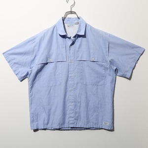 美品 M 91年 最初期Tropical Flats Shirt? サックス Patagonia パタゴニア トロピカルフラッツシャツ