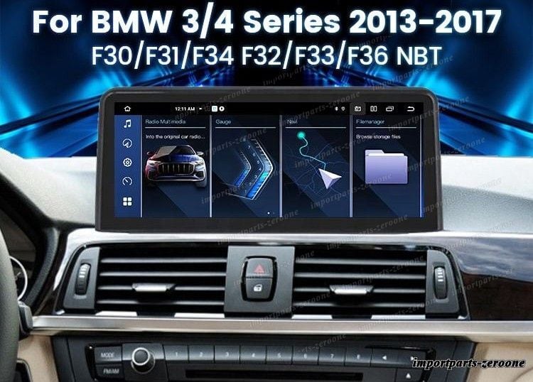 BMW 3シリーズ 4シリーズ F30 F31 F34 F32 F36 NBT アンドロイドナビ