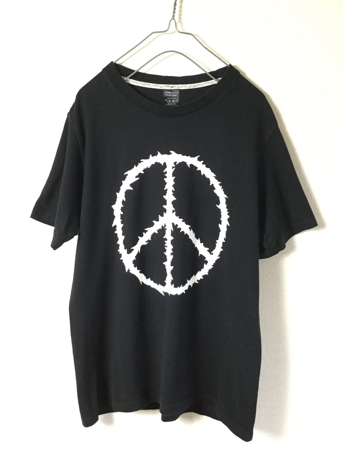 08AW ナンバーナイン ピースマークTシャツ 平和 反戦 | PAY ID
