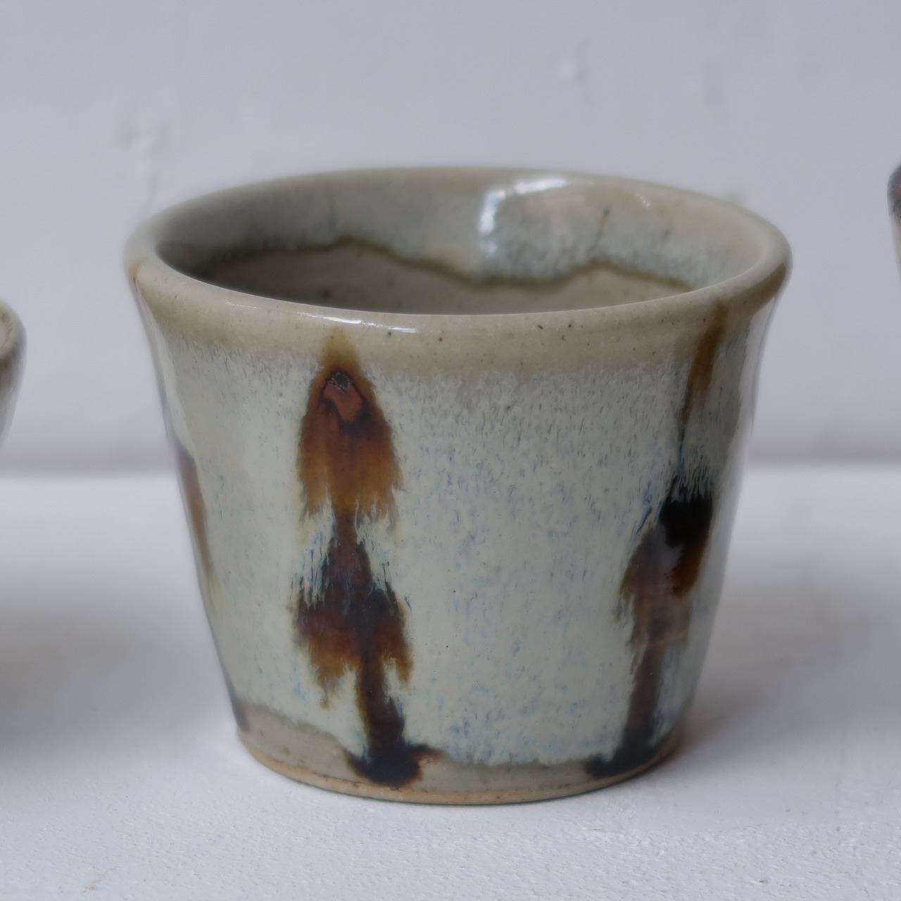 秋らしい湯呑み