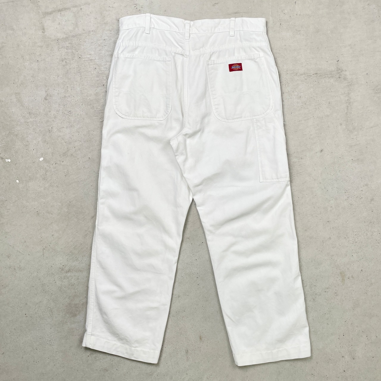 Dickies ディッキーズ ホワイト ペインターパンツ ツイル メンズW34 