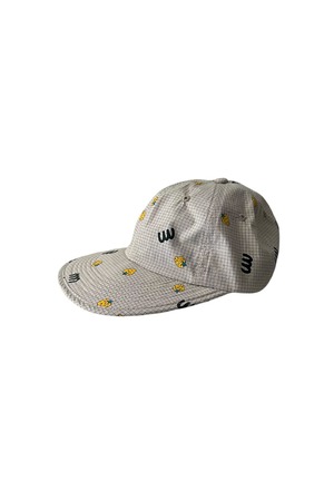 【MIN-NANO×frankygrow】M&SB PATTERNED CAP col.BEIGE / 1. 2