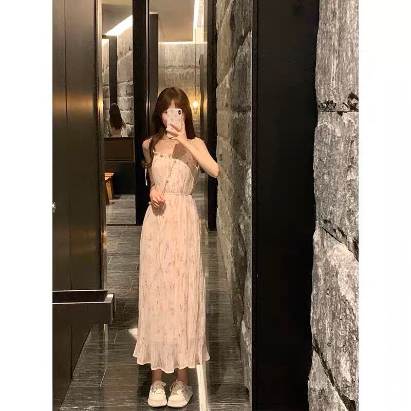 花柄 ノースリーブワンピース G104CON0180