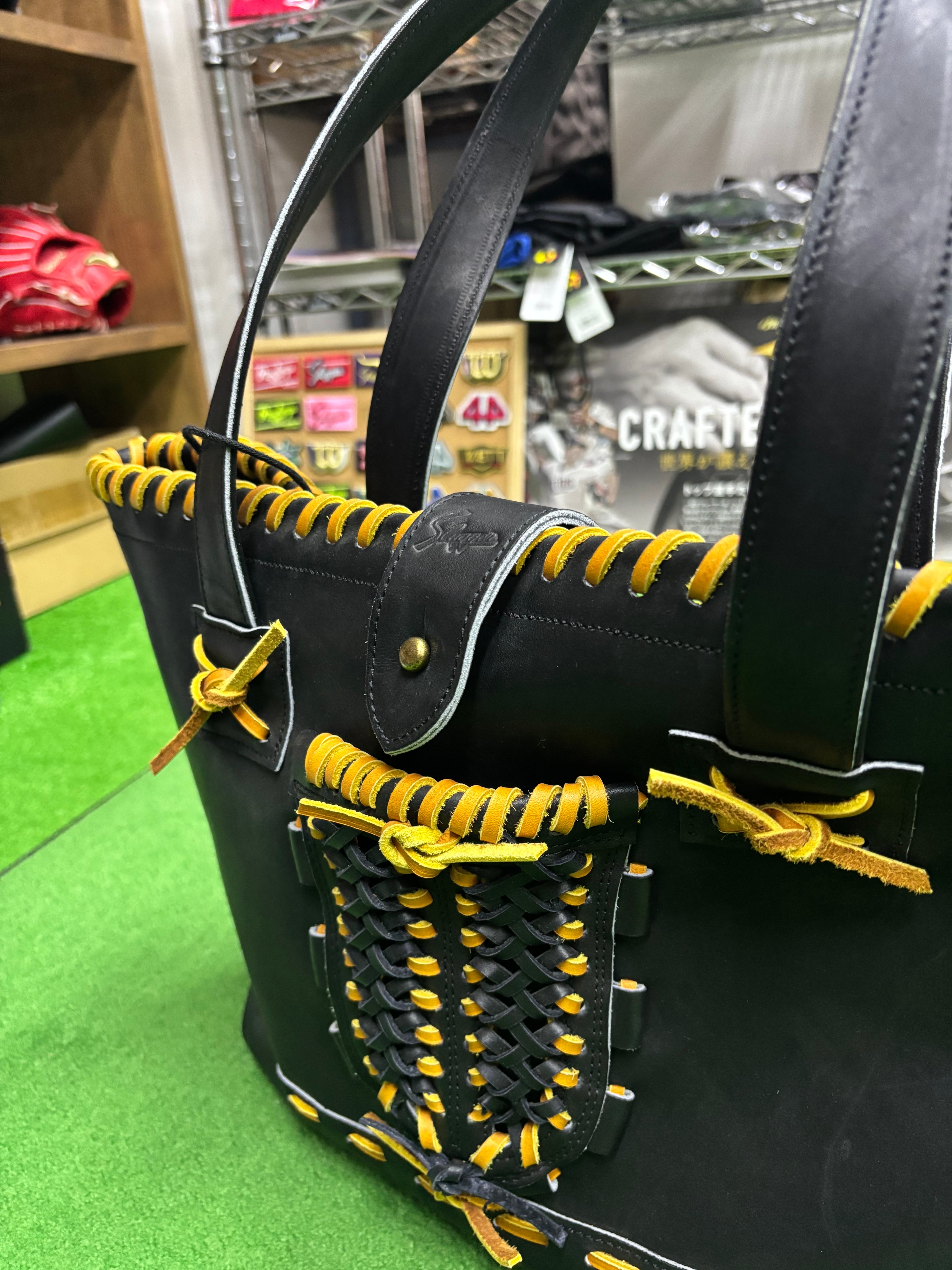 久保田スラッガー 限定トートバッグ 大24L ヒモ交換済 | KINOKUNI SPORTS
