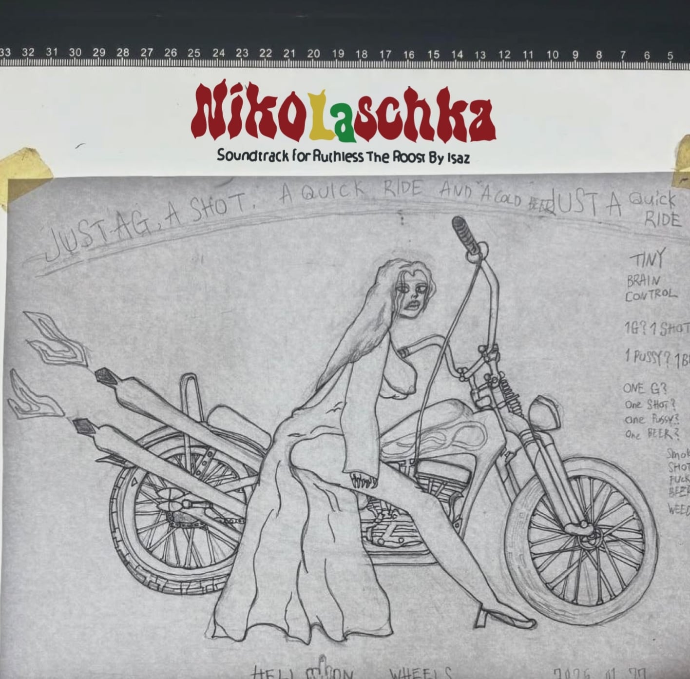 〈予約〉【CD】Isaz - NikoLaschka Soundtrack for Ruthless the Roost by Isaz