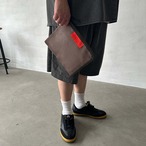 [WEEKENDER] PVC MESH FLAT CASE/BLUE/フラットポーチ/A5