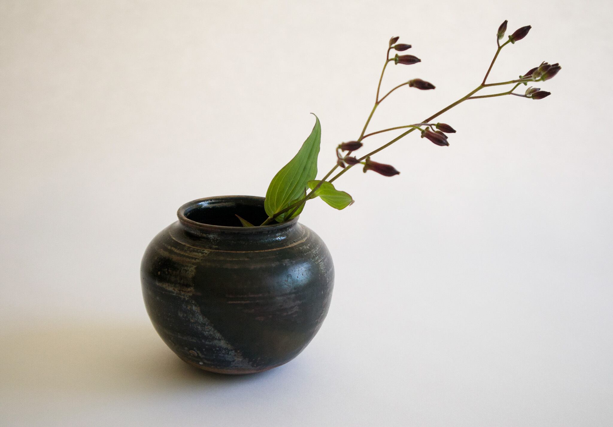 備前焼壺扁壺花生け本日最終価格です逸品です❣️