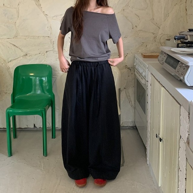 リヨセルワイドイージーパンツ [am03678]