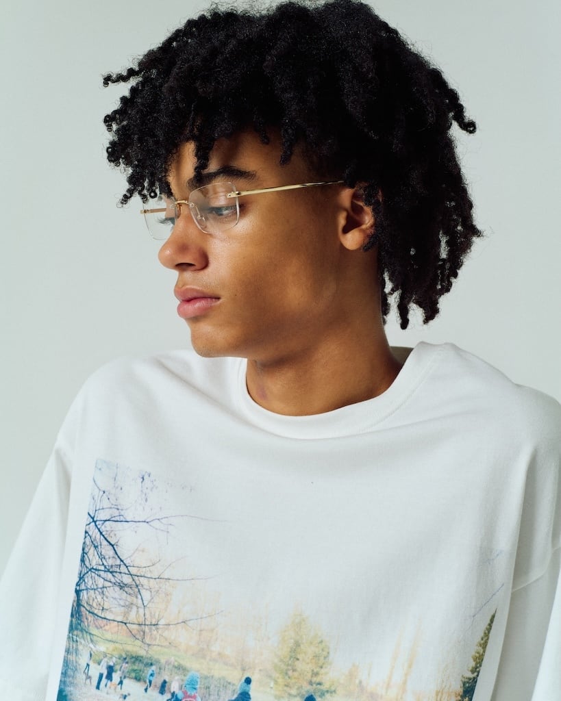 ADAM PATEK rimless glasses (GLD/CLR) AP2519050