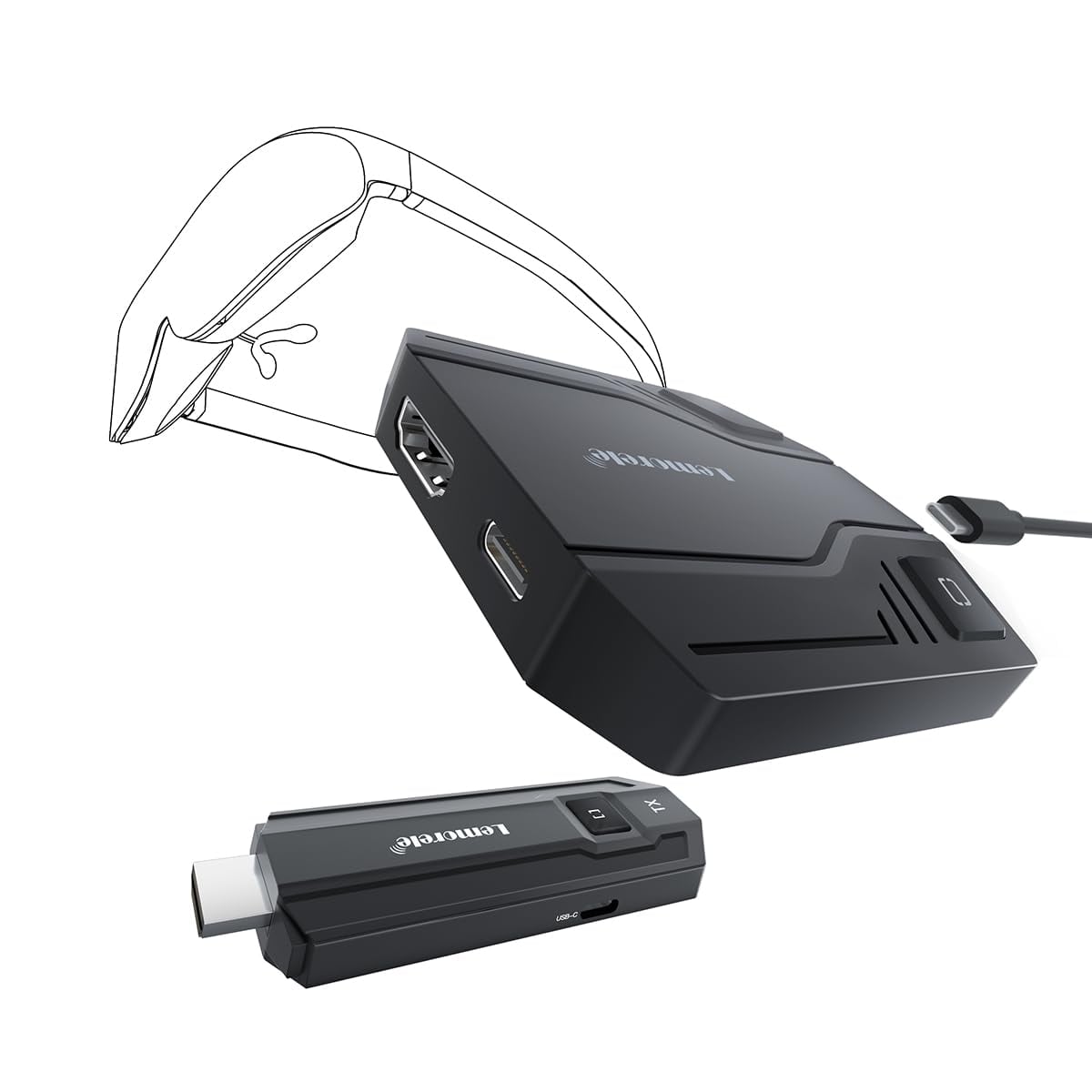 2025年新登場」Tongtion ワイヤレス hdmi 送受信機 セット hdmi 無線化