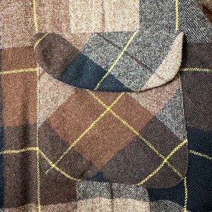 〜60's McGREGOR Wool Open-Collar Shirt 60年代 アメリカ オープンカラーシャツ ボードシャツ ヴィンテージ ビンテージ  TT2026-0047