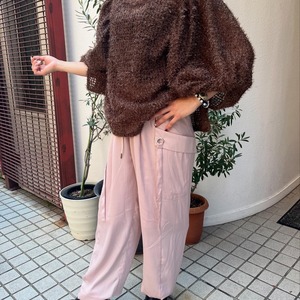 ガレナ galena GALENA　サテンカーゴパンツ