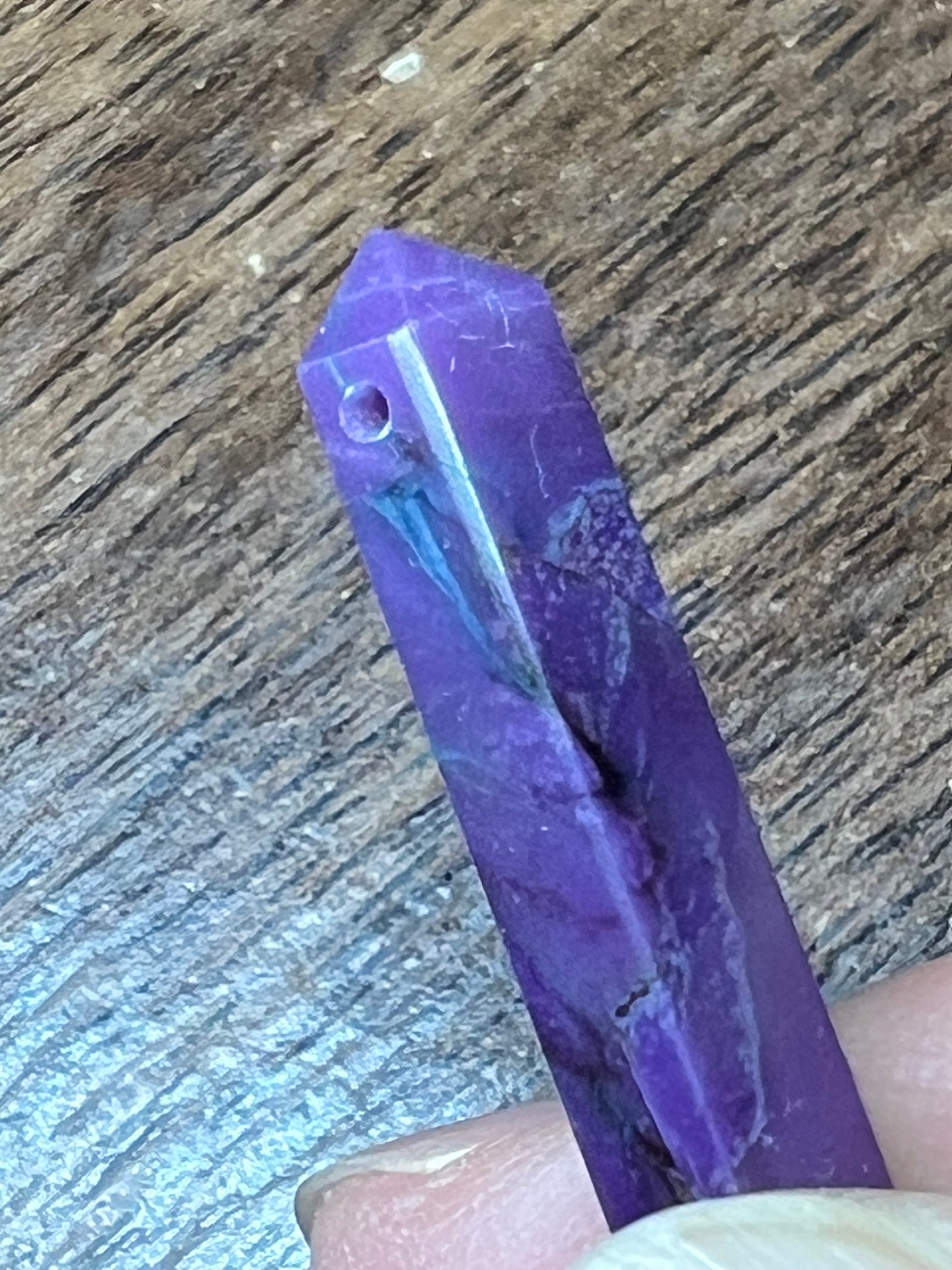 c スギライト ダブルポイントペンダントヘッド