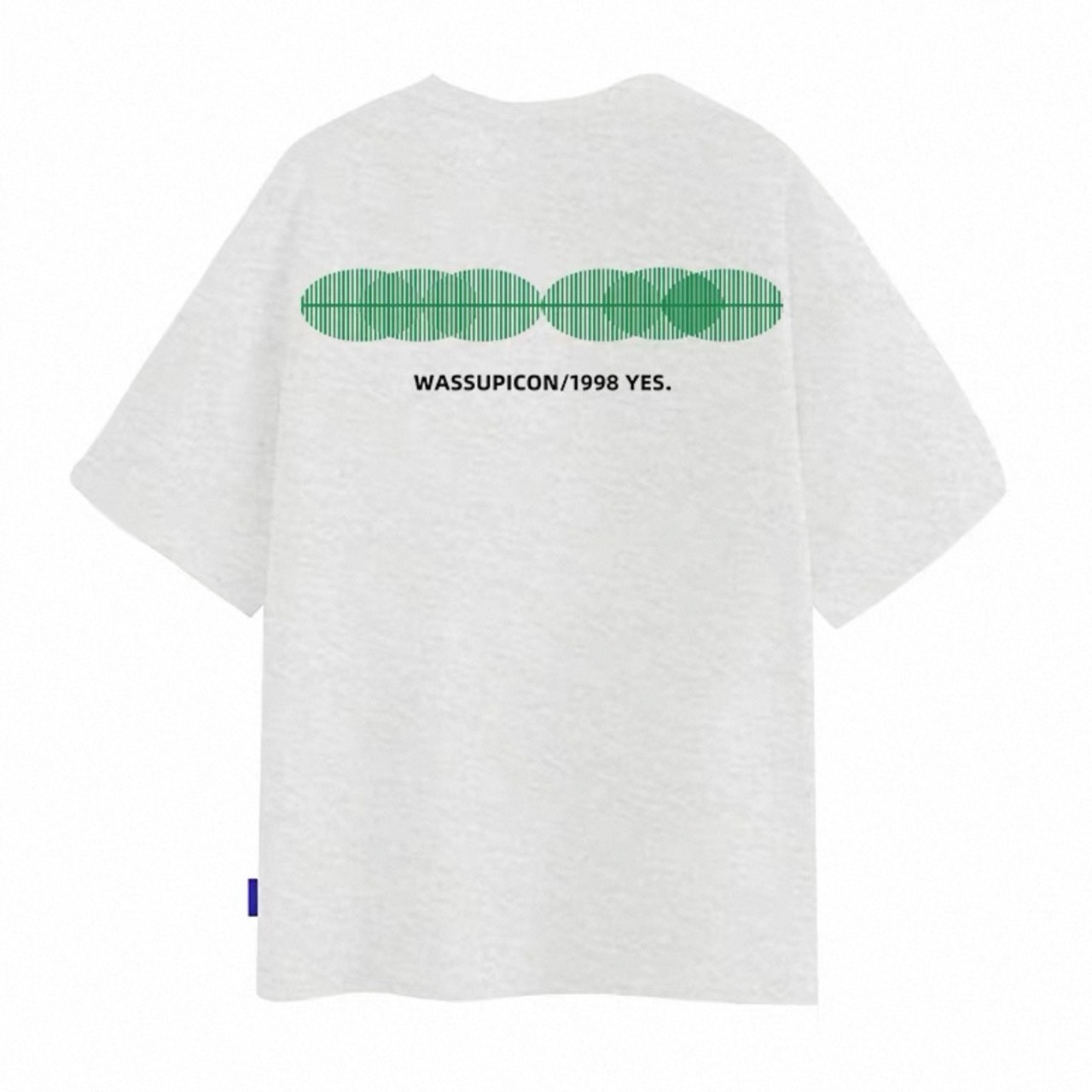 Sound wave graphic print tee 1391 - 13