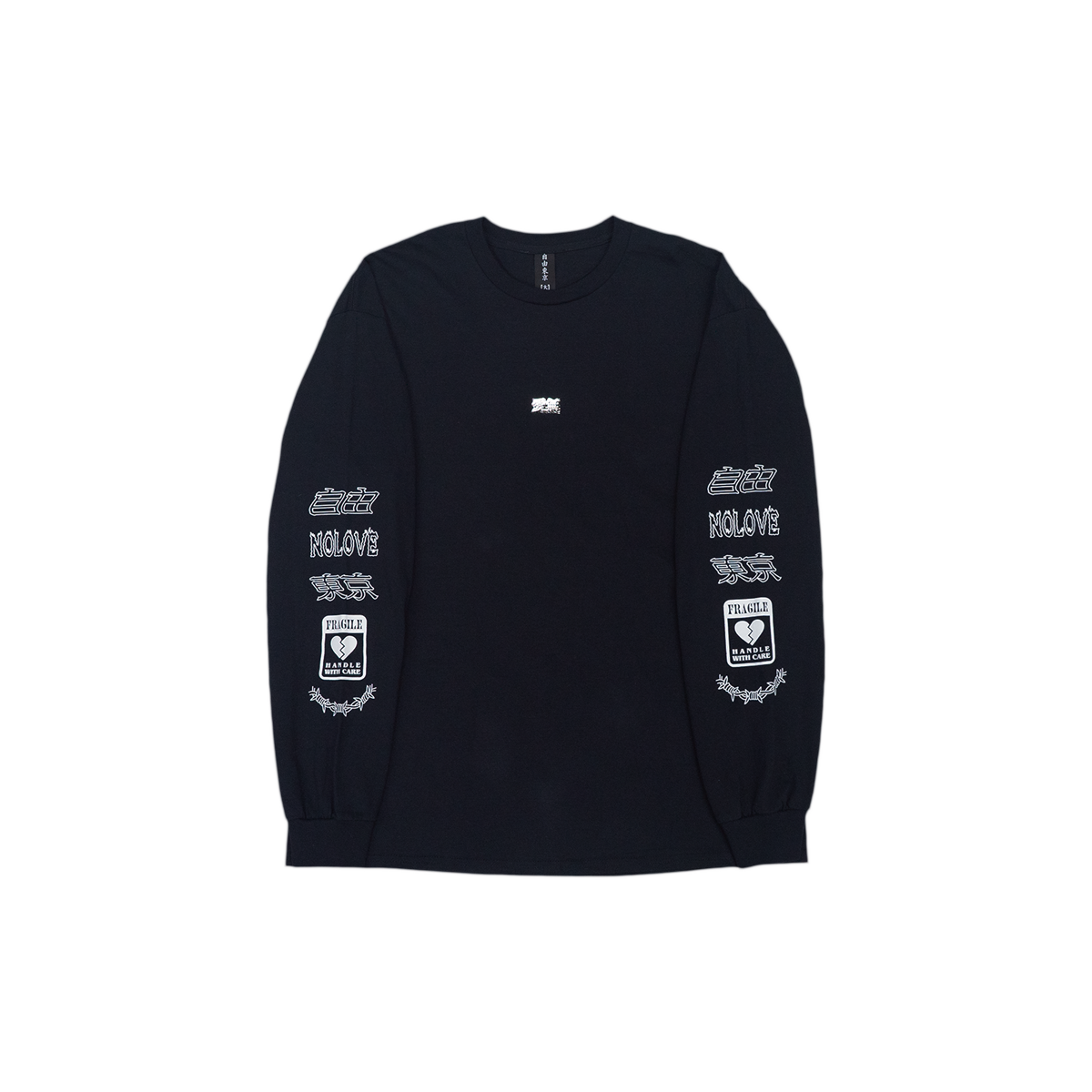 愛無 Plate Long sleeve tees
