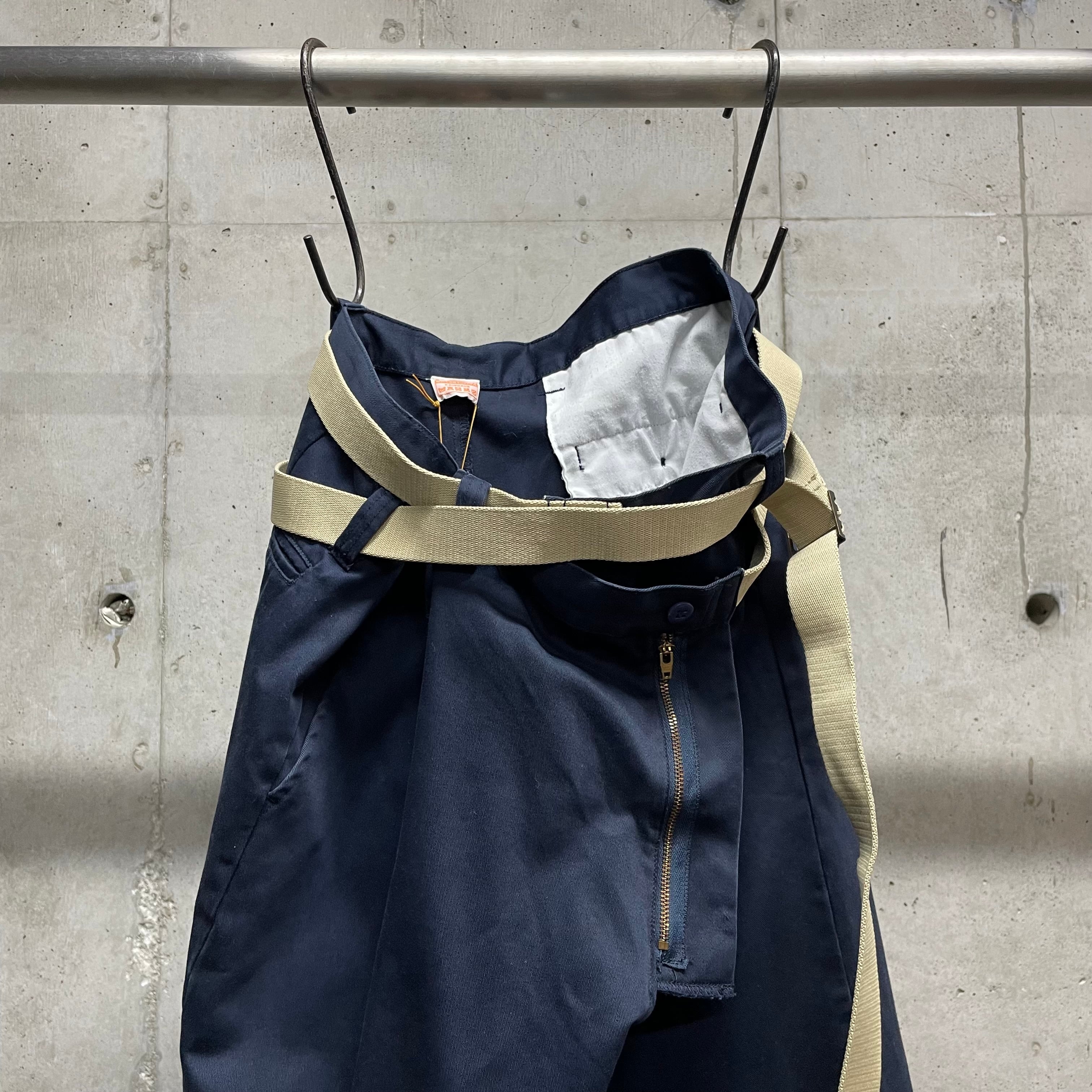 MAISON EUREKA】Ex.VINTAGE REWORK CHINOS_NAVY(S) | marfa store