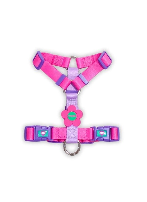 即納【TOOF】Flower Logo H Harness (PURPLE/PINK)