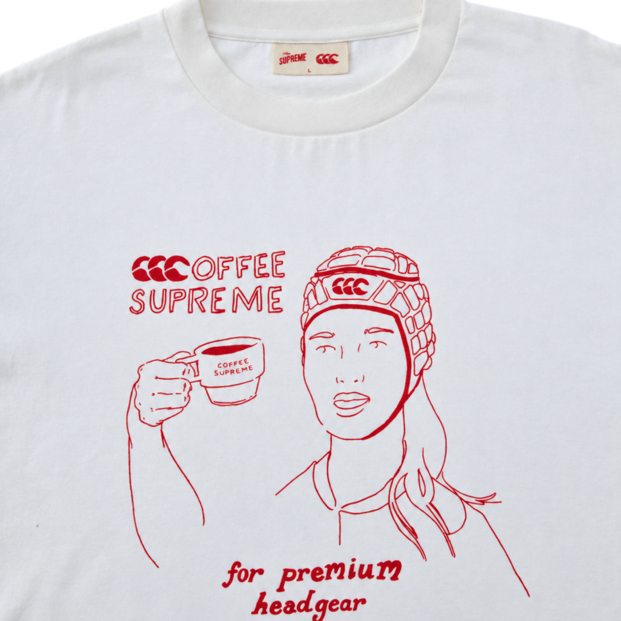 canterbury x Coffee Supreme Tシャツ girl