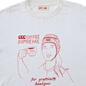 canterbury x Coffee Supreme Tシャツ girl