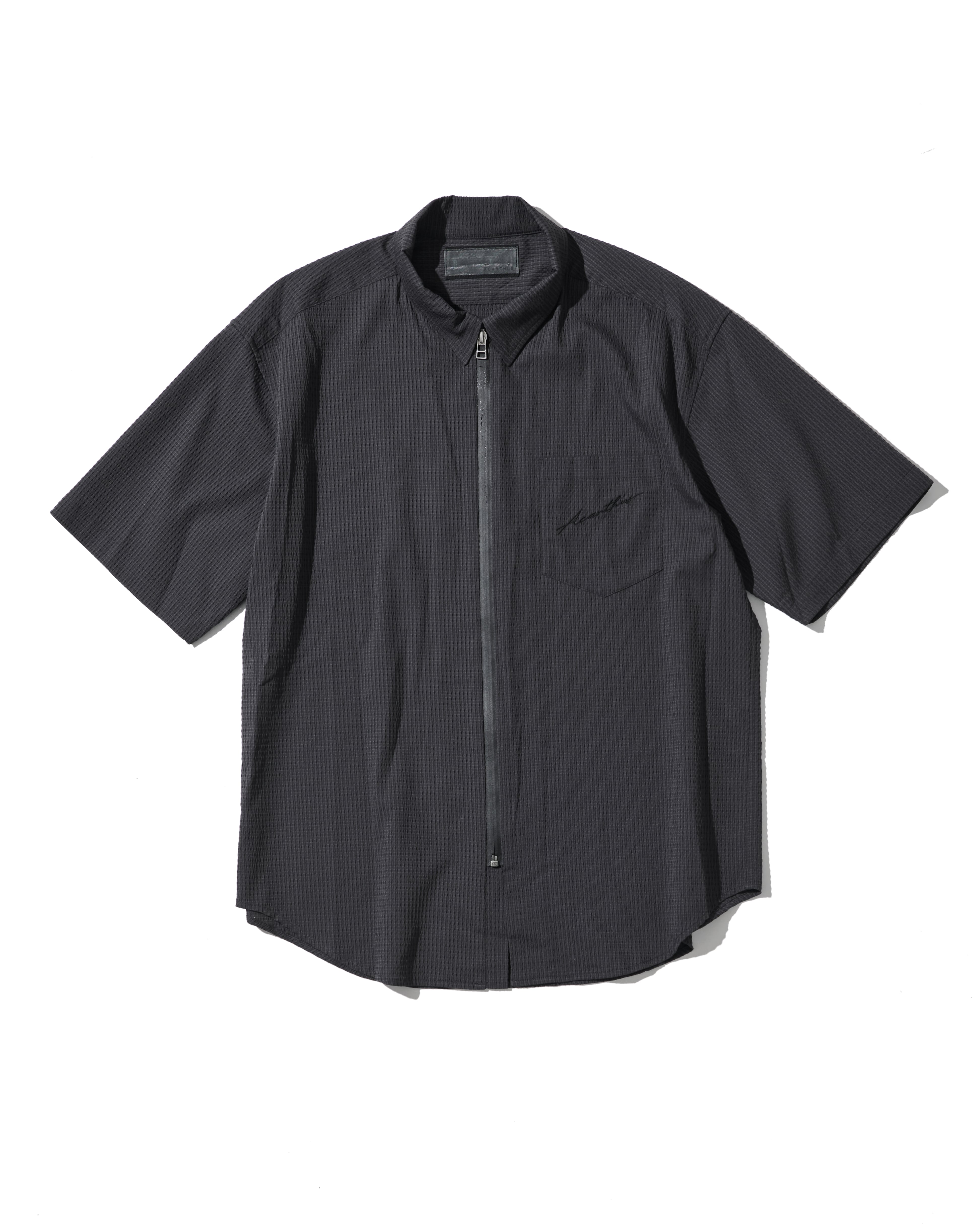 FTC DOT AIR SHIRT ブラック 半袖シャツ Dot Air® ジップアップ 半袖シャツ | ACANTHUS ONLINE STORE