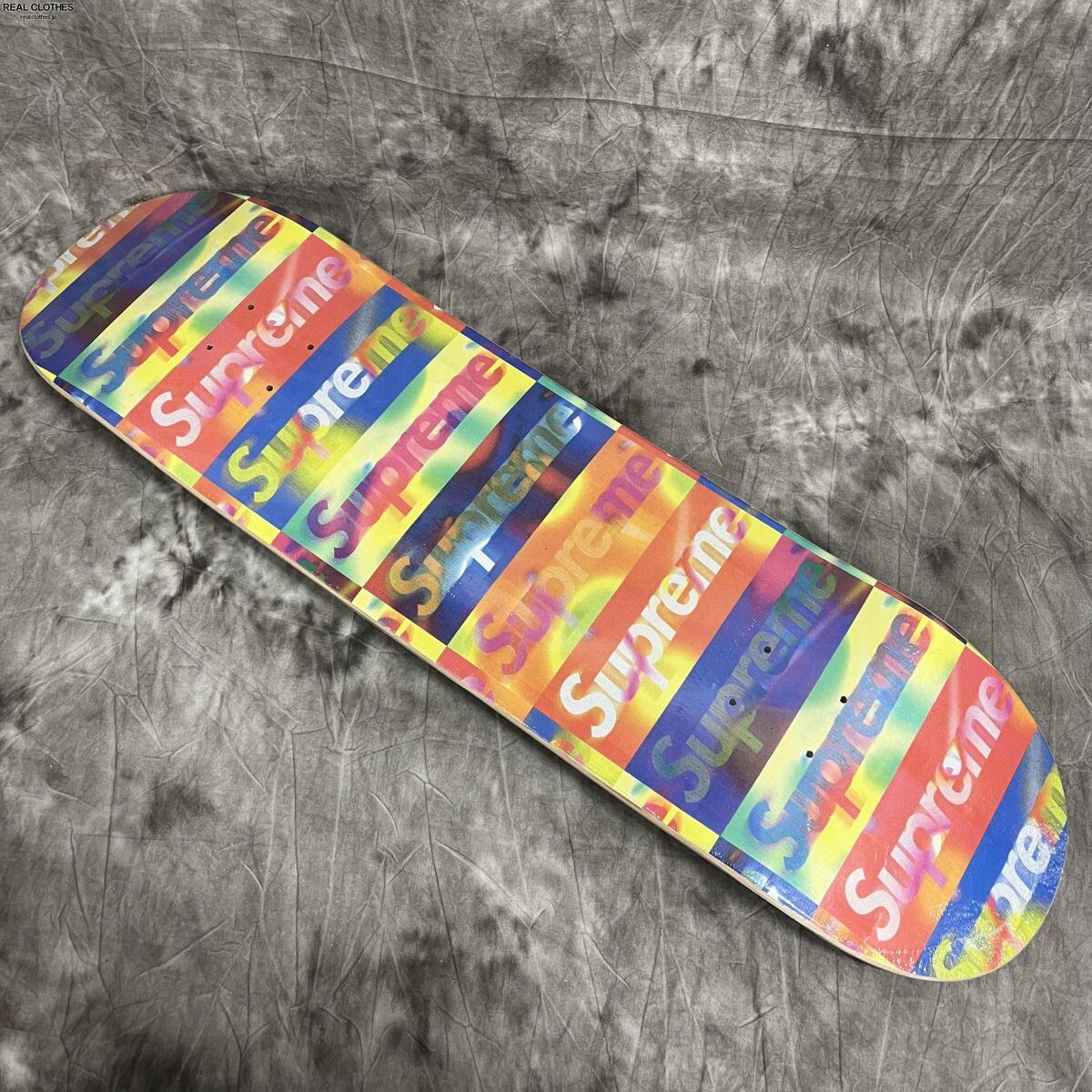 Supreme20ss week16 Distorted Skateboard黒