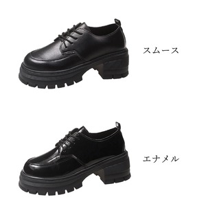 厚底 編み上げ ローファー レディース 通勤 通学 学生 大人 かわいい 歩きやすい おしゃれ きれいめ レザー調 お嬢様 メイド コスプレ 大人可愛い 大人女子
