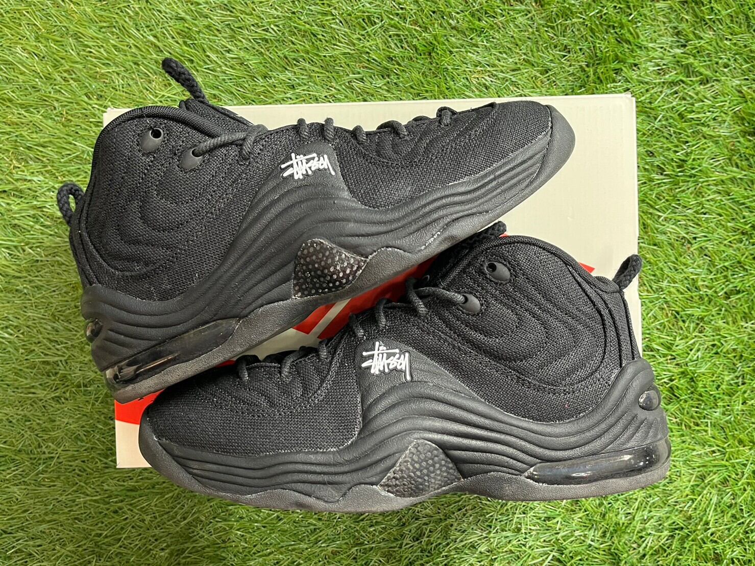 NIKE × STUSSY AIR PENNY 2 SP BLACK DQ5674-001 27cm 35339 | BRAND 