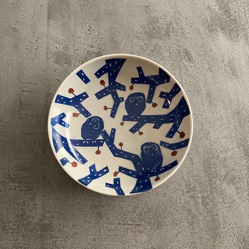 KATAKATAなます皿(ふくろう)