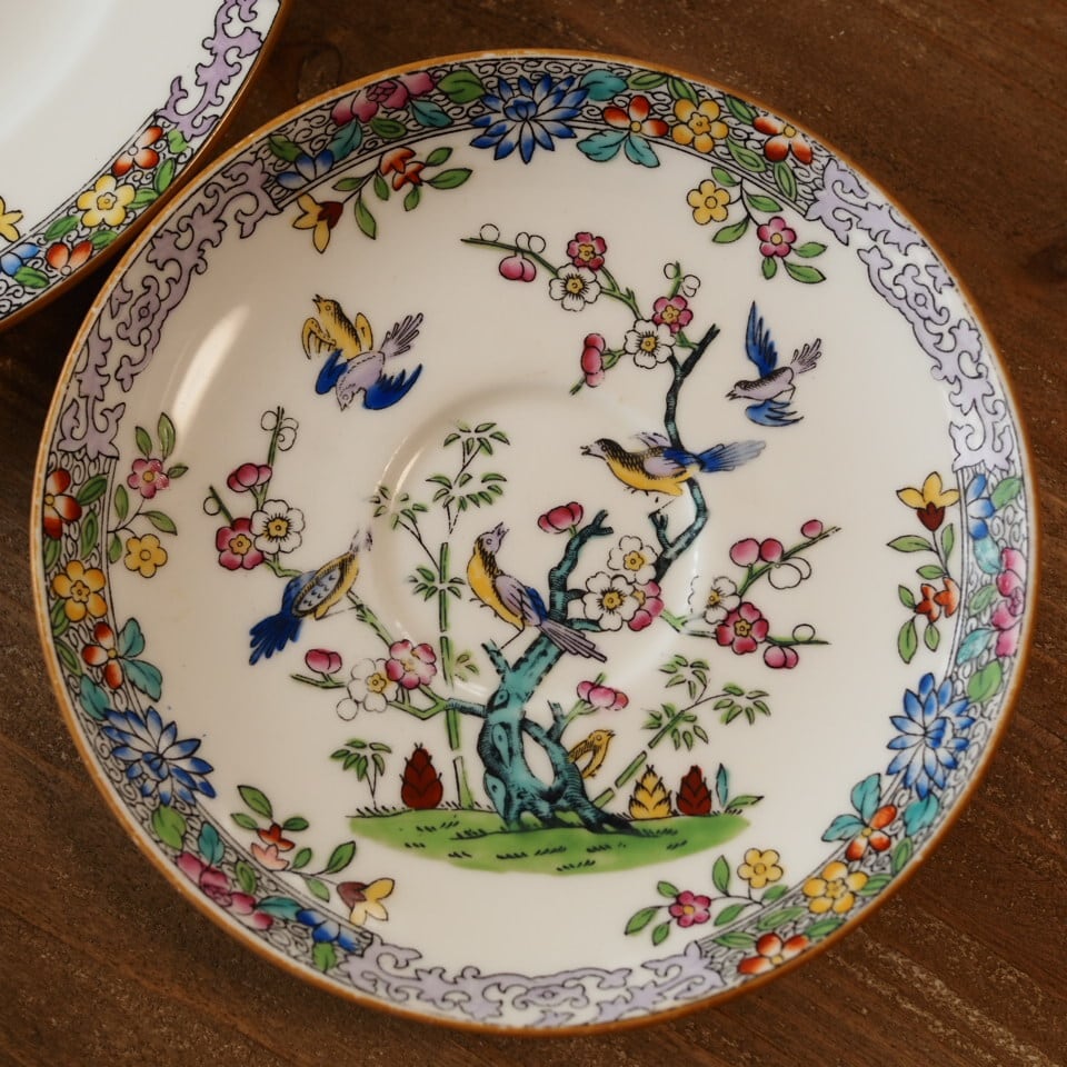 激レア】訳あり オールドミントン皇帝の庭エンペラーズガーデン トリオ