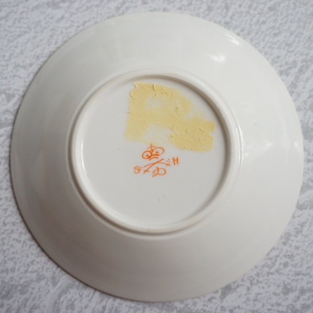 【ロイヤルクラウンダービー】1860年代製 デミタスカップ＆ソーサー ６客セット