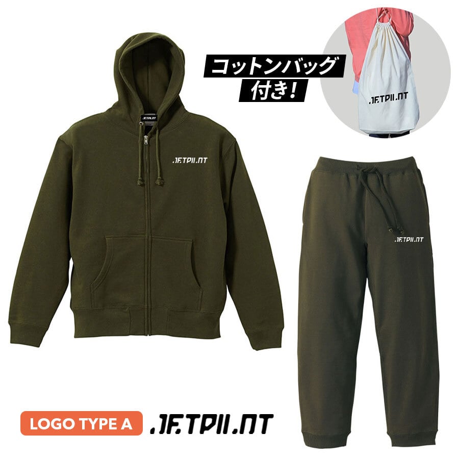 日本限定 セットアップ 【アドベンチャー】 ジップフーディー&パンツ