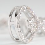インフィニティ ダイヤモンド ピアス K18 / 1.000ct