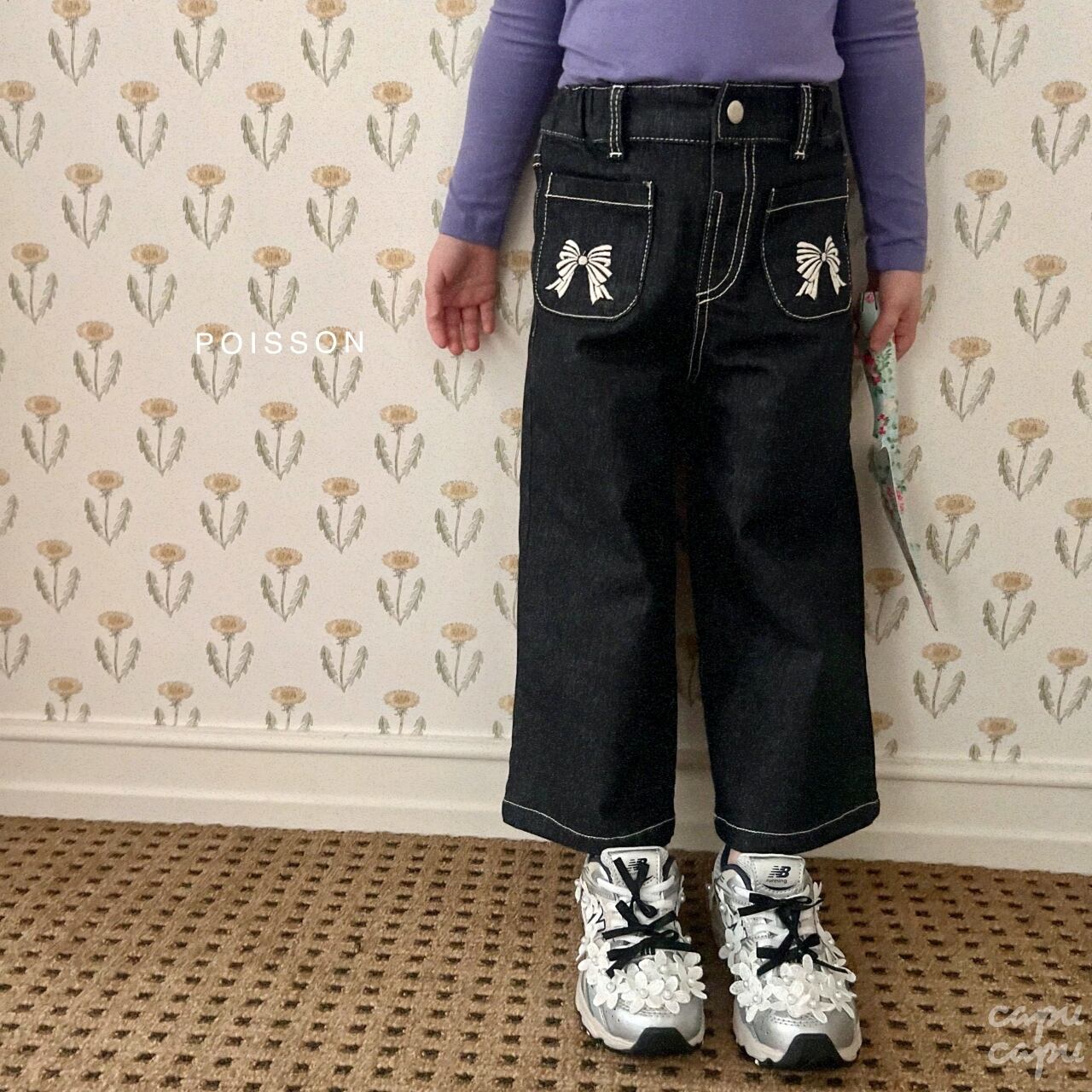 «sold out»«poisson» ビビィリボンパンツ 2colors